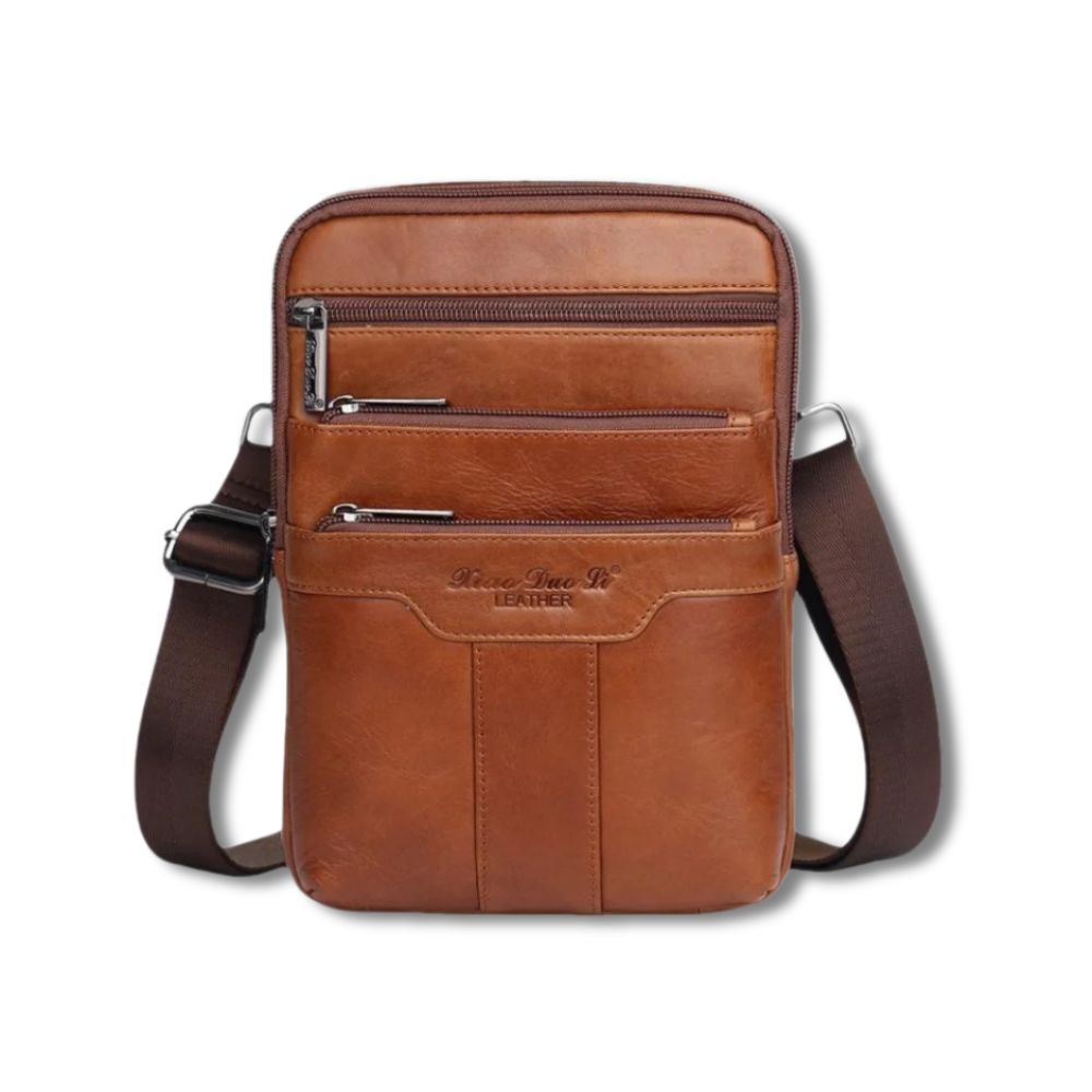 Daniel | Men's Leather Crossbody Messenger Bag