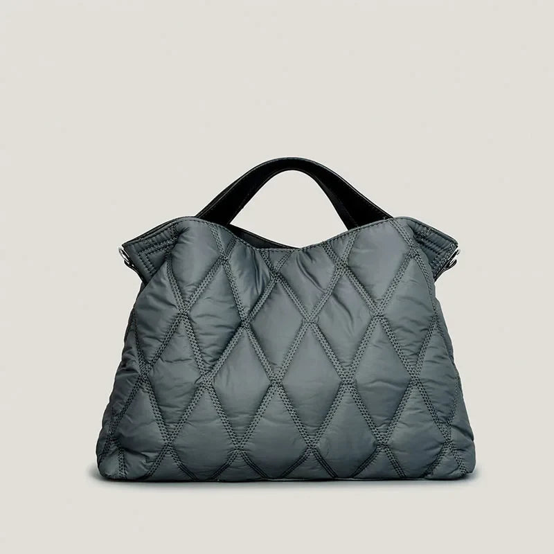 Lila | Women's Lightweight Puffer Crossbody Messenger Handbag