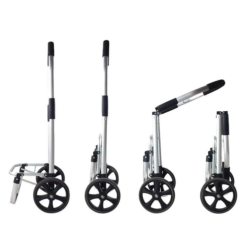 Lightweight Foldable Shopping Trolley for Convenient Everyday Use