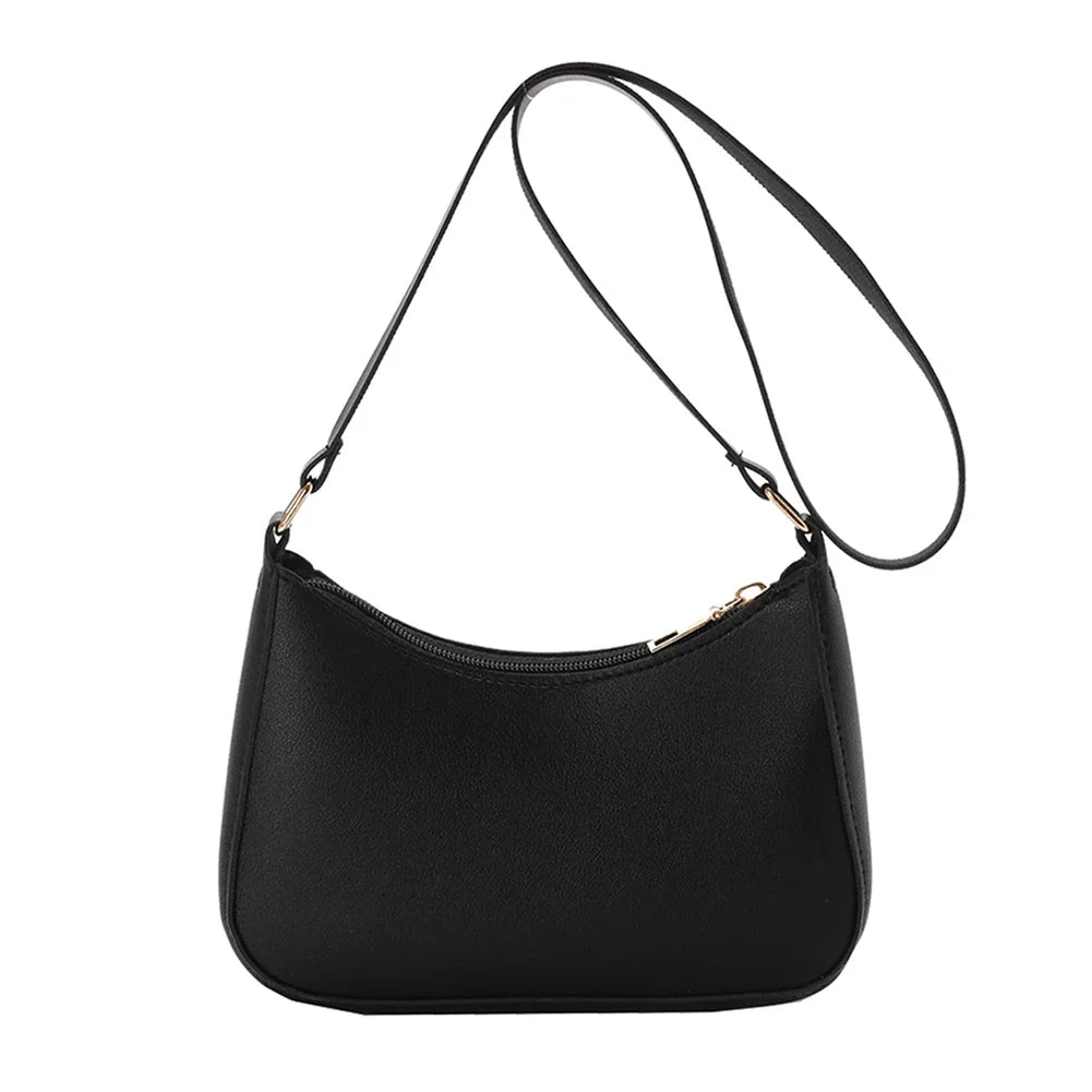 Diana | Women's Retro Solid Colour Leather Crossbody Shoulder Bag