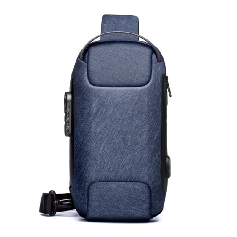 Men's Anti-Theft Large Crossbody Sling Travel Bag