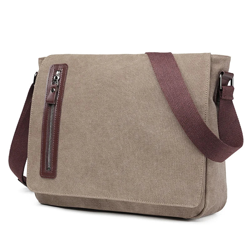 Jasper | Men's Vintage Canvas Crossbody Messenger Bag