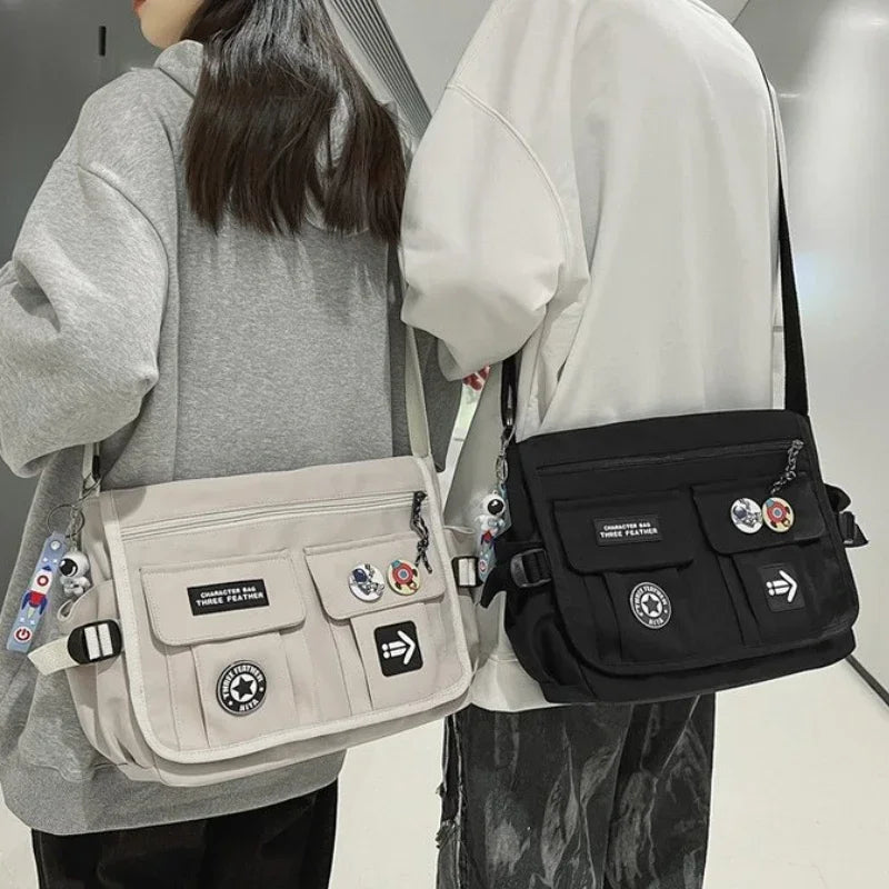 Alex | Men's Waterproof Nylon Crossbody Messenger Bag
