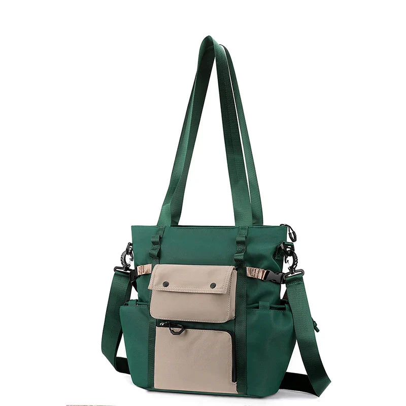 Brielle | Women's Lightweight Multi-Pocket Crossbody Messenger Bag