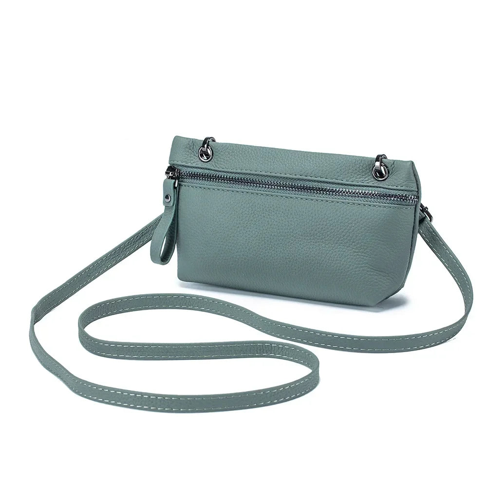 Sophia | Women's Small Compact Faux Leather Crossbody Sling Handbag