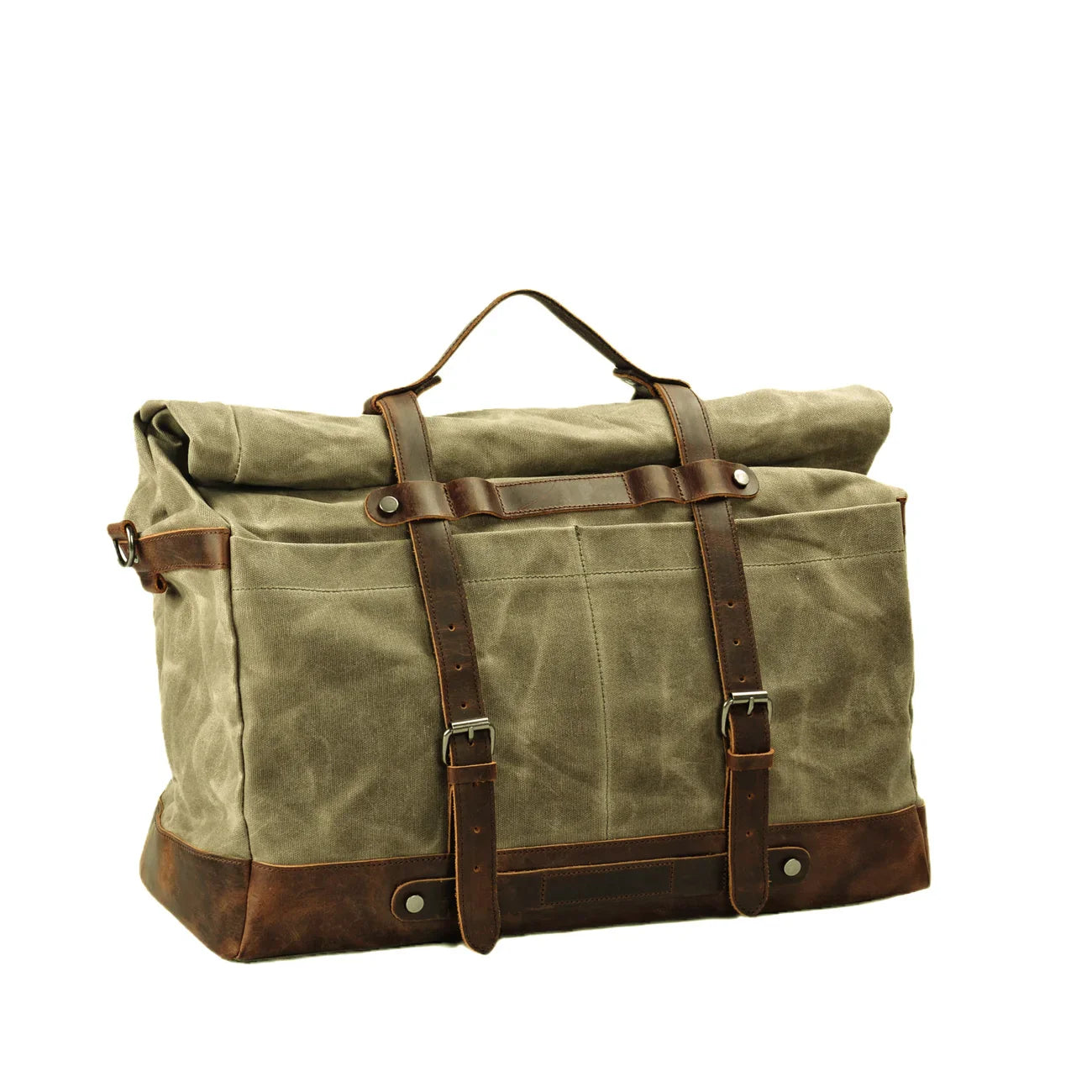 Emmett | Vintage-Style Men's Canvas Large Garment Duffle Bag