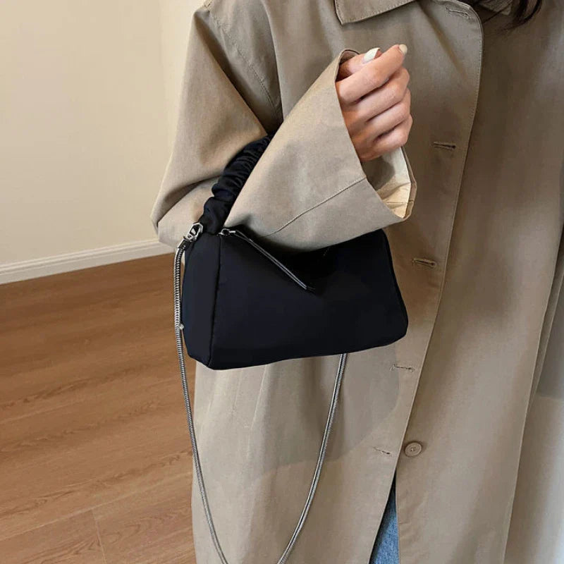 Sophia | Women's Cloud Ruched Crossbody Sling Handbag