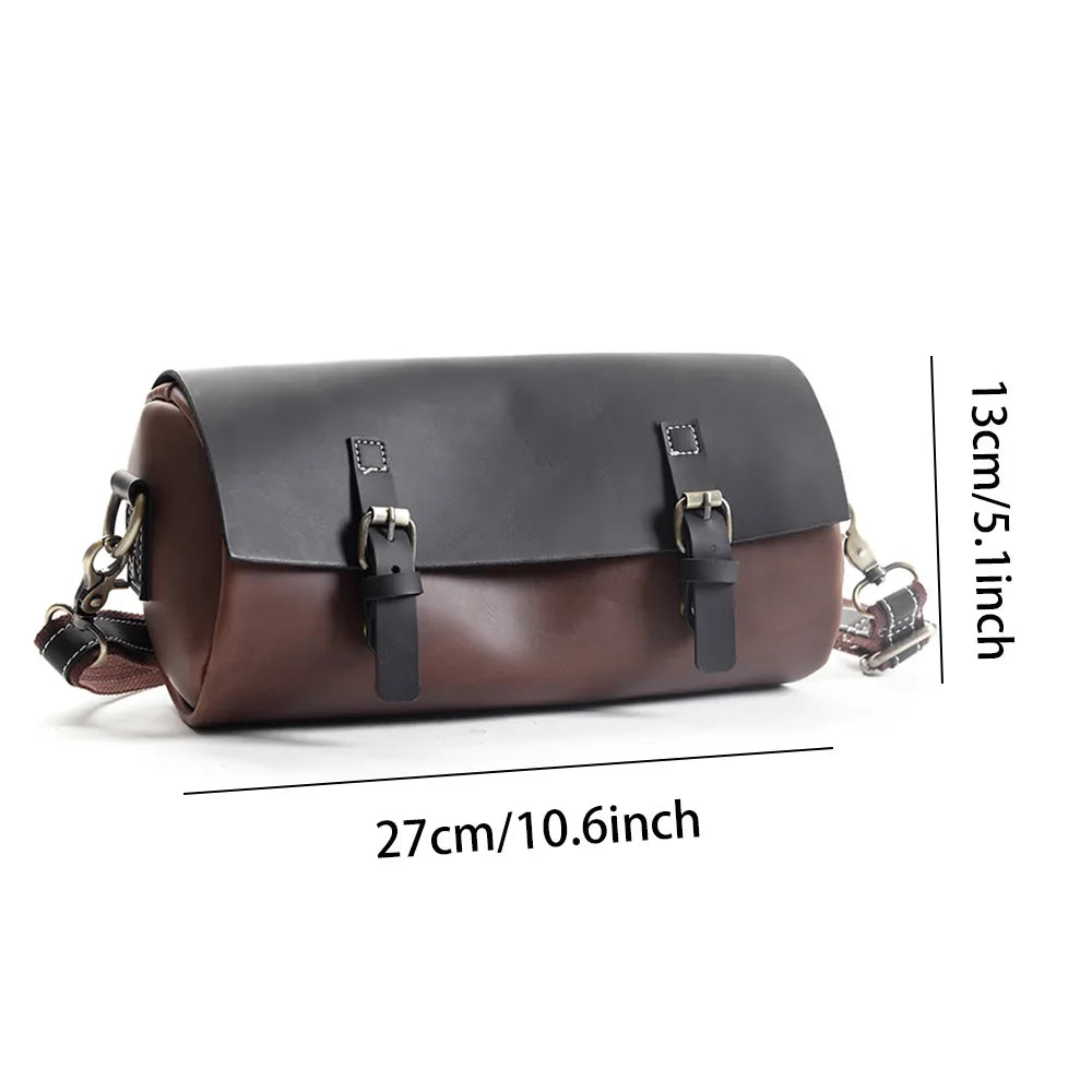 Men's Durable Drawstring Crossbody Messenger Bag