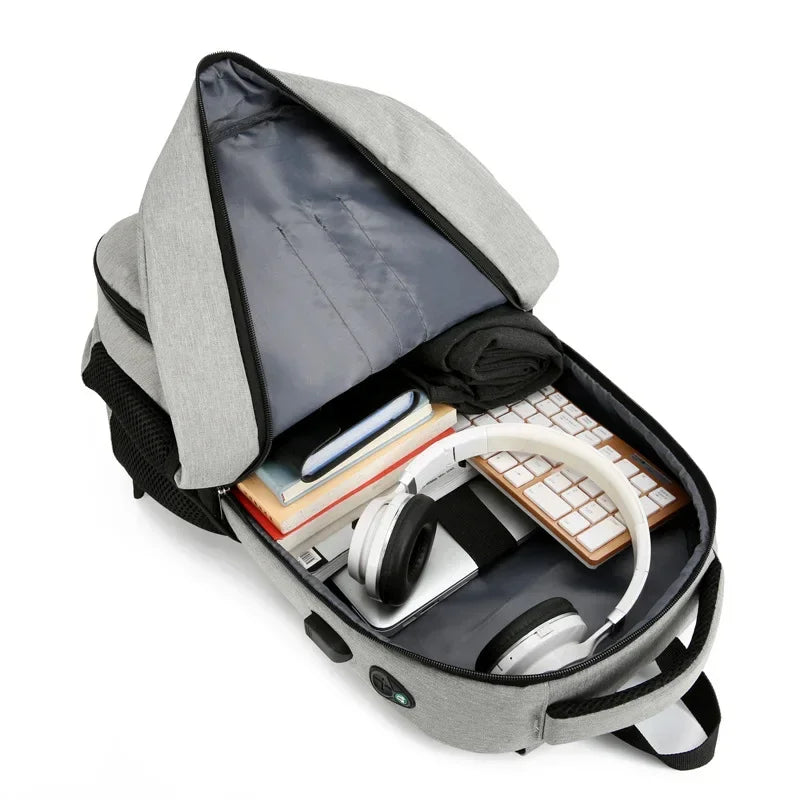 Marcus | Men's Multi-Functional Waterproof Travel Backpack with Insulated Lunch Compartment