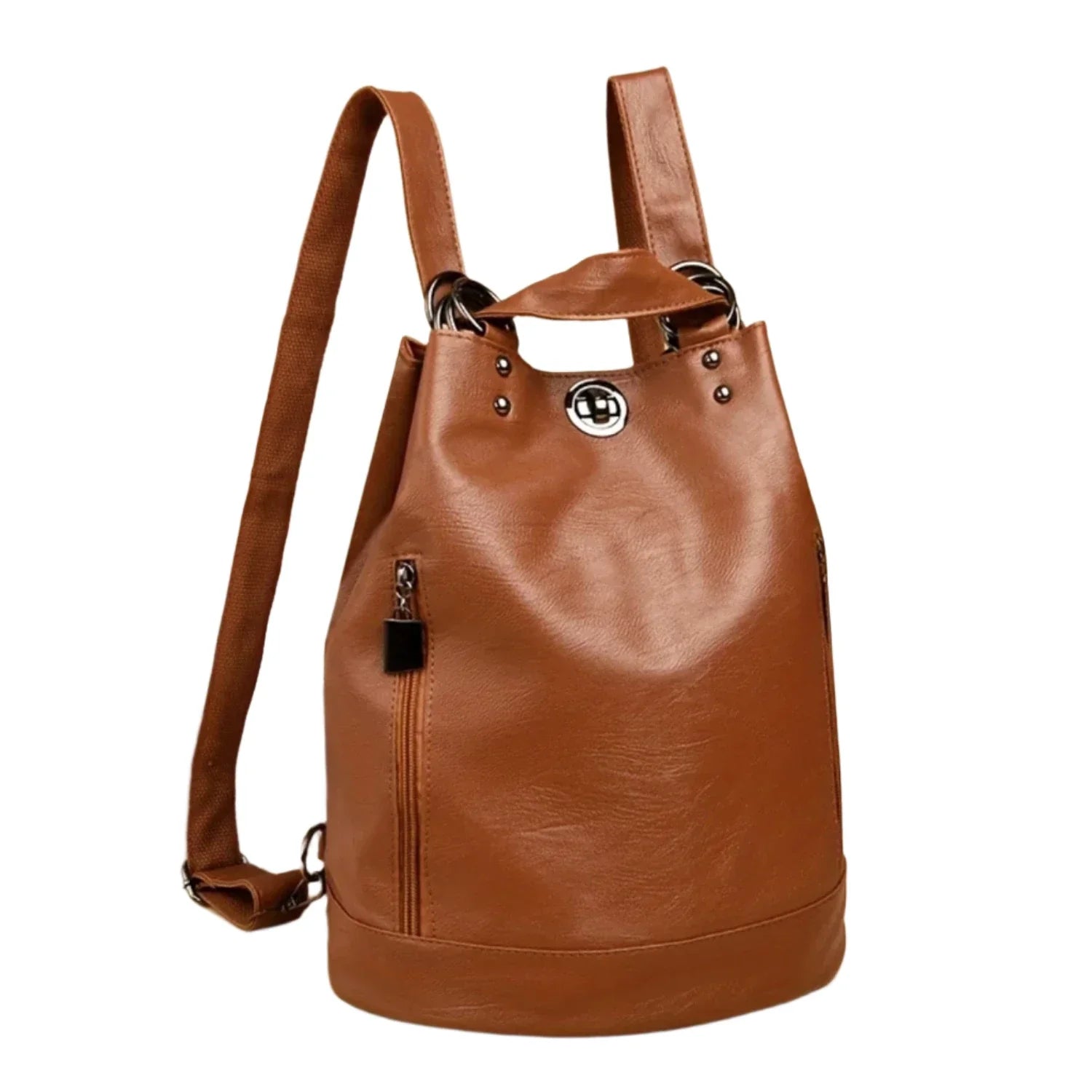 Aurora | Women's Vintage Convertible Vegan Leather Travel Backpack