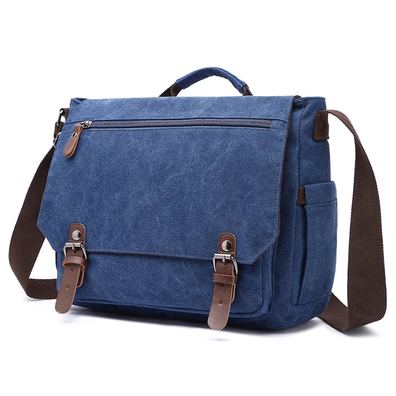 Aiden | Waterproof Canvas Men's Crossbody Messenger Bag