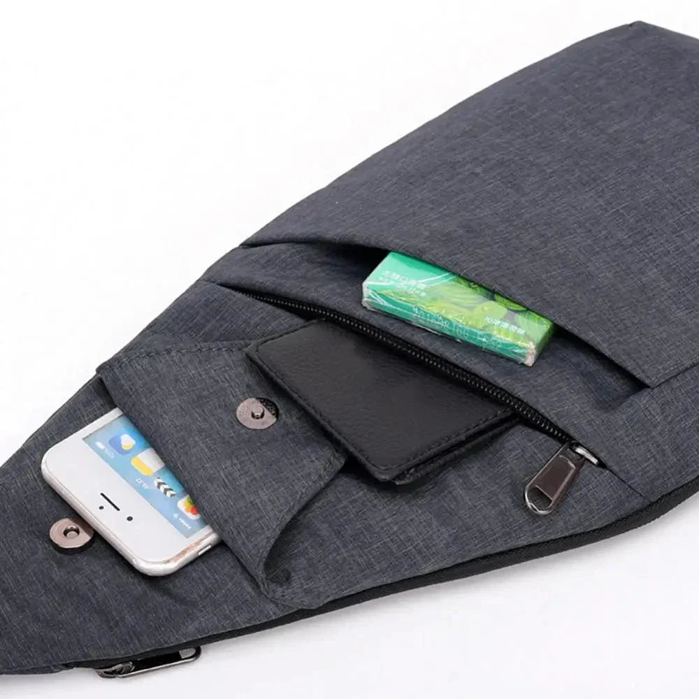 Men's Anti-Theft Crossbody Sling Chest Bag