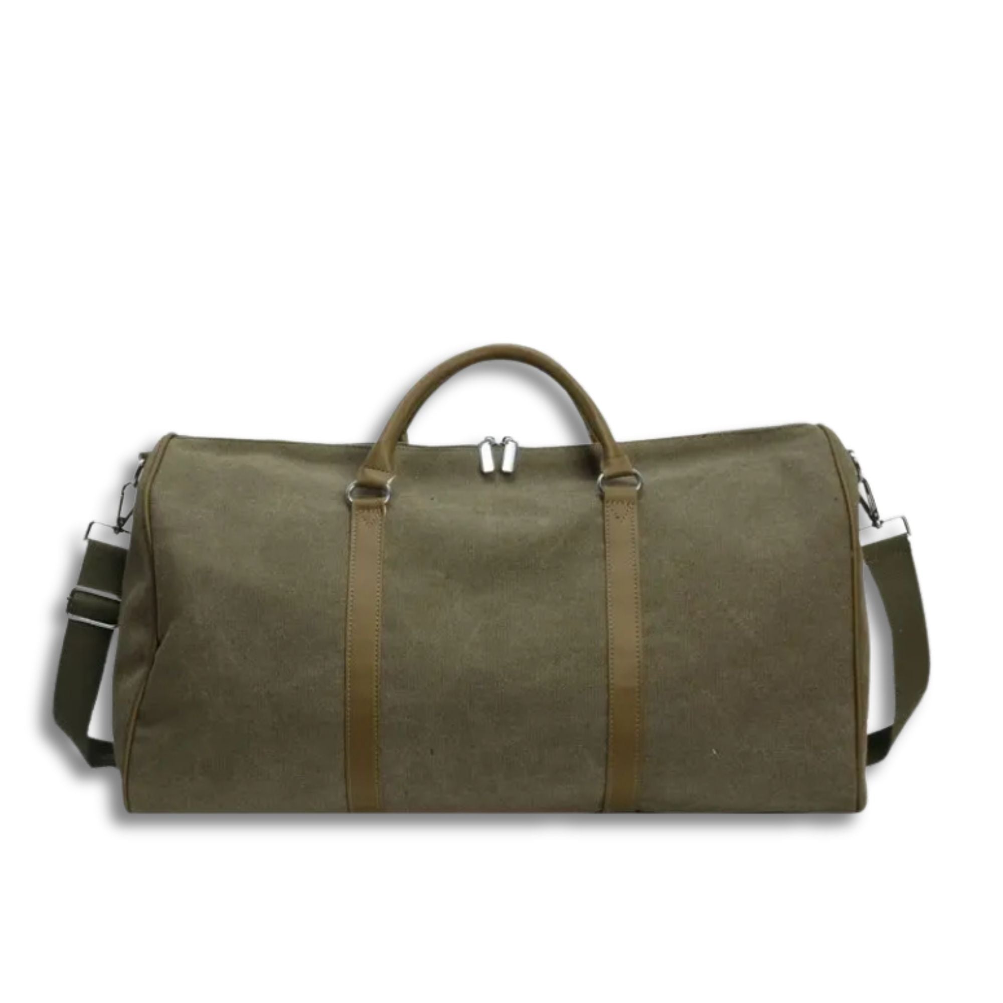 Charles | Vintage Canvas Weekender Travel Duffle Bag