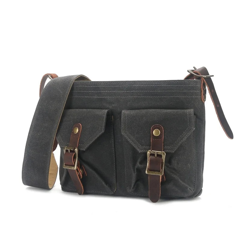 Oliver | Men's Vintage Canvas Crossbody Messenger Bag