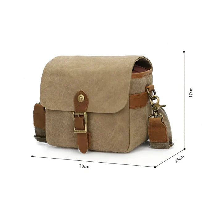 Ryder | Men's Vintage Canvas DSLR Camera Bag