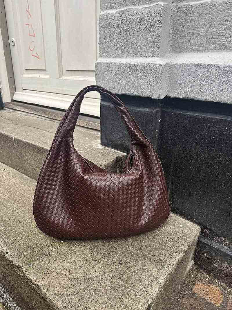 Women’s Shoulder Bag Spacious Soft Woven Style