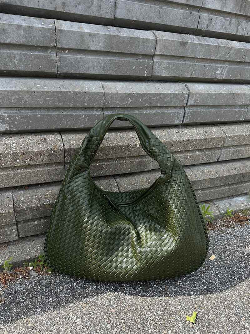 Women’s Shoulder Bag Spacious Soft Woven Style