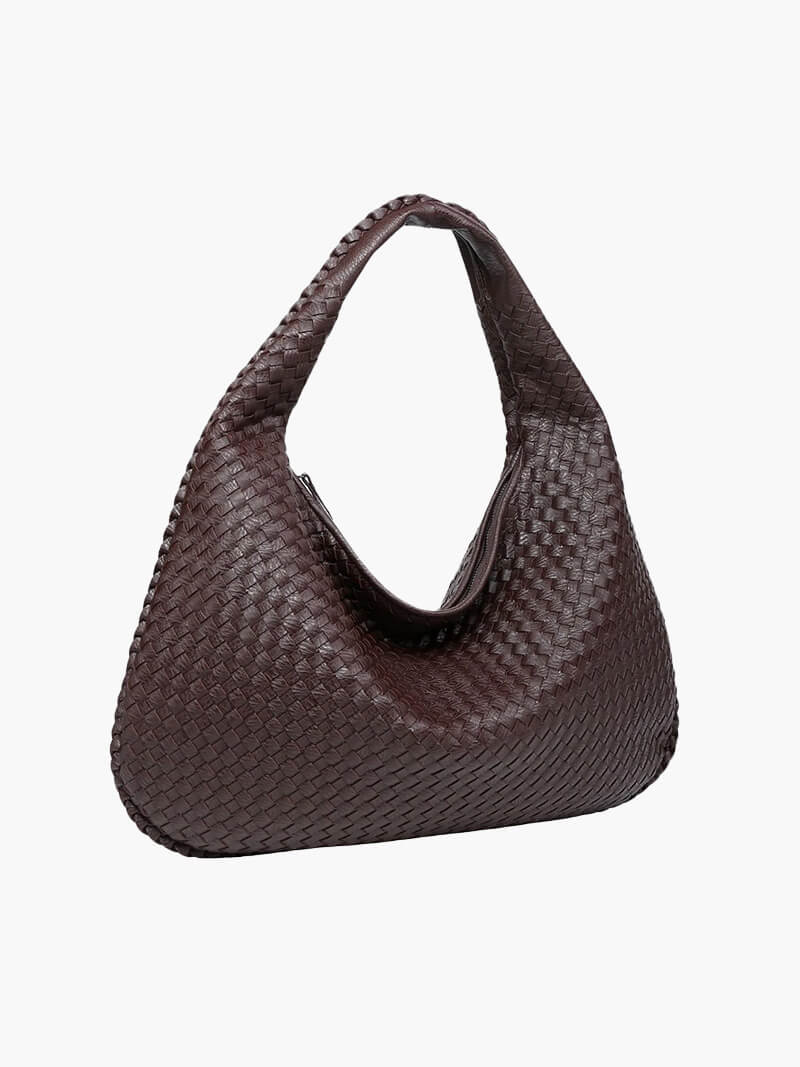 Women’s Shoulder Bag Spacious Soft Woven Style