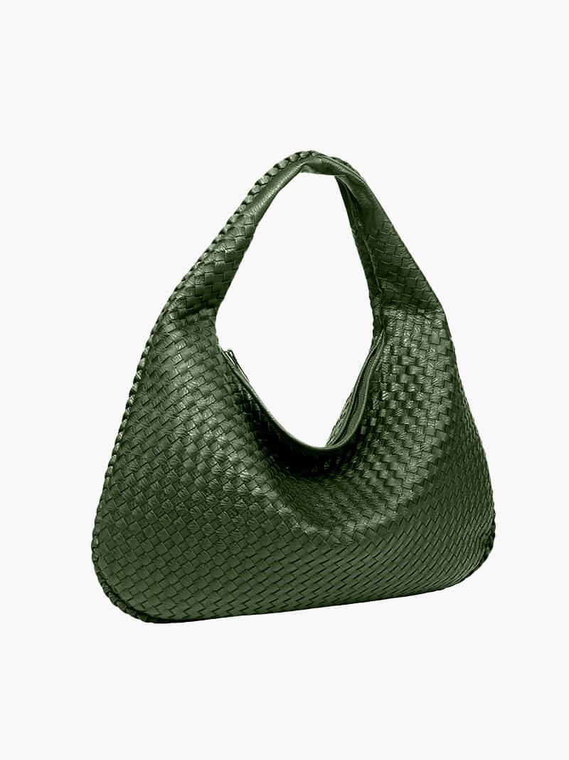 Women’s Shoulder Bag Spacious Soft Woven Style