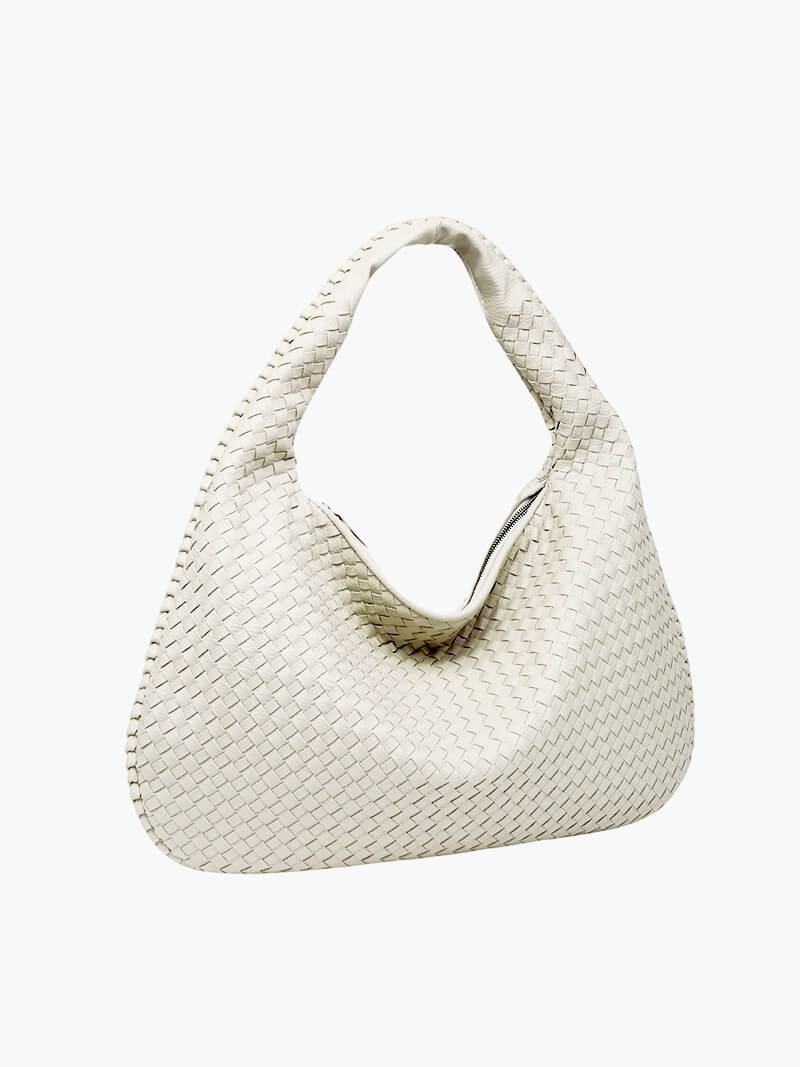 Women’s Shoulder Bag Spacious Soft Woven Style