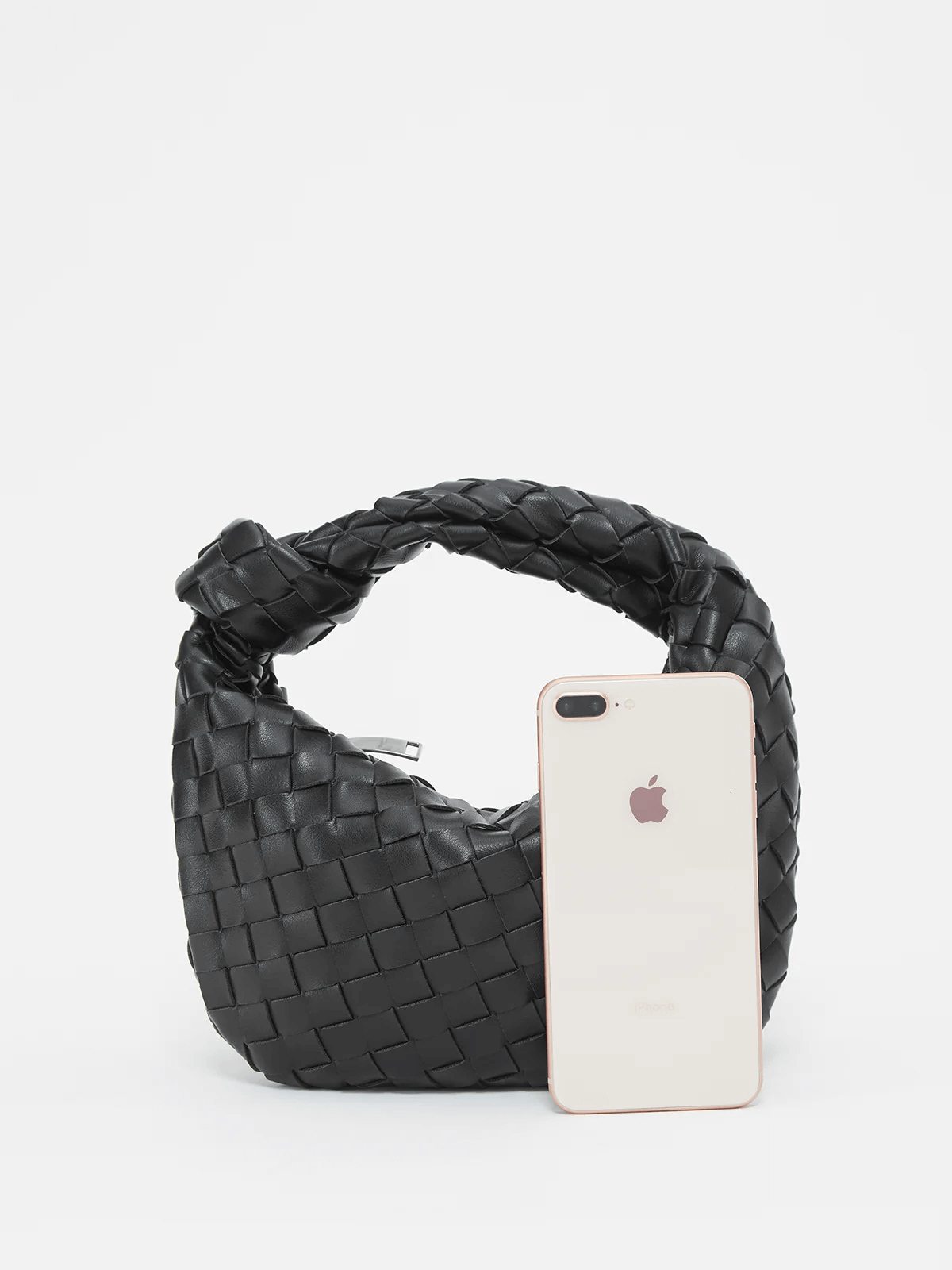 Women’s Mini Handbag Compact Woven Style With Top Handle