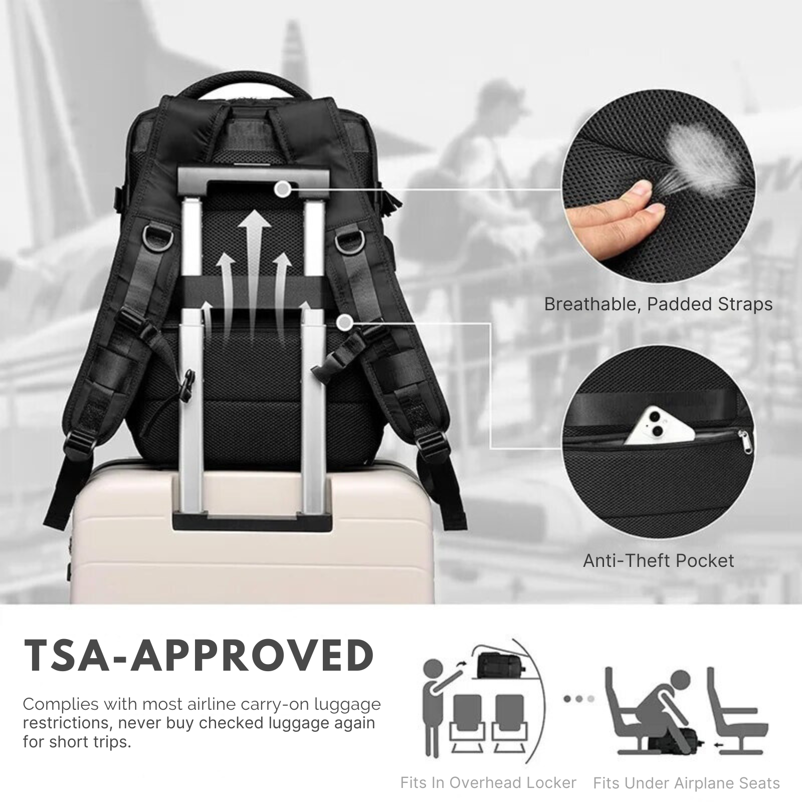 Explorer | Expandable Carry-On Travel Backpack