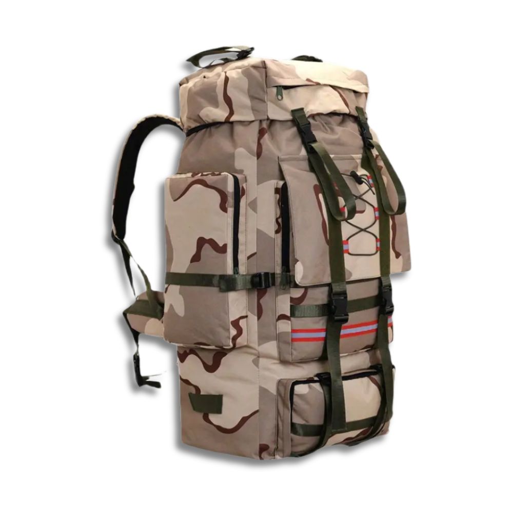 Men’s Outdoor Travel Backpack Large Waterproof 130L Adventure Pack