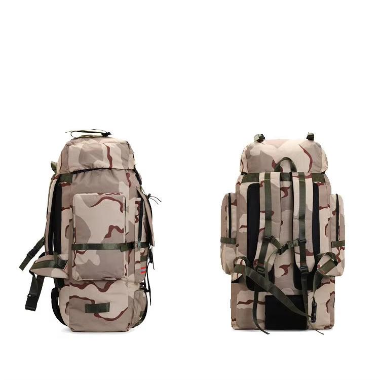 Men’s Outdoor Travel Backpack Large Waterproof 130L Adventure Pack
