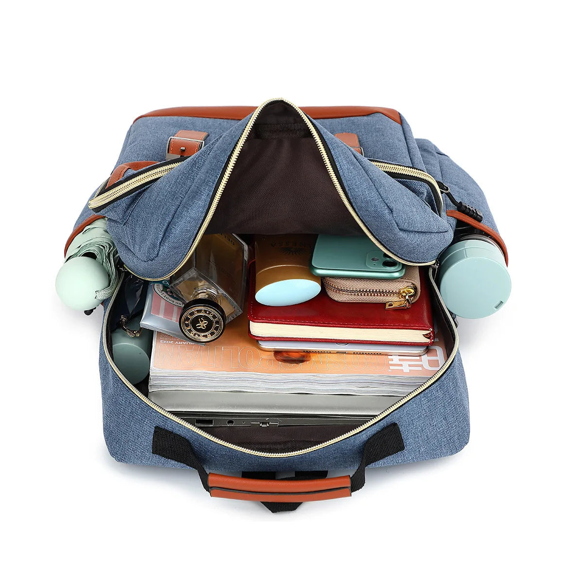 Waterproof Laptop Travel Backpack Spacious Organised Design