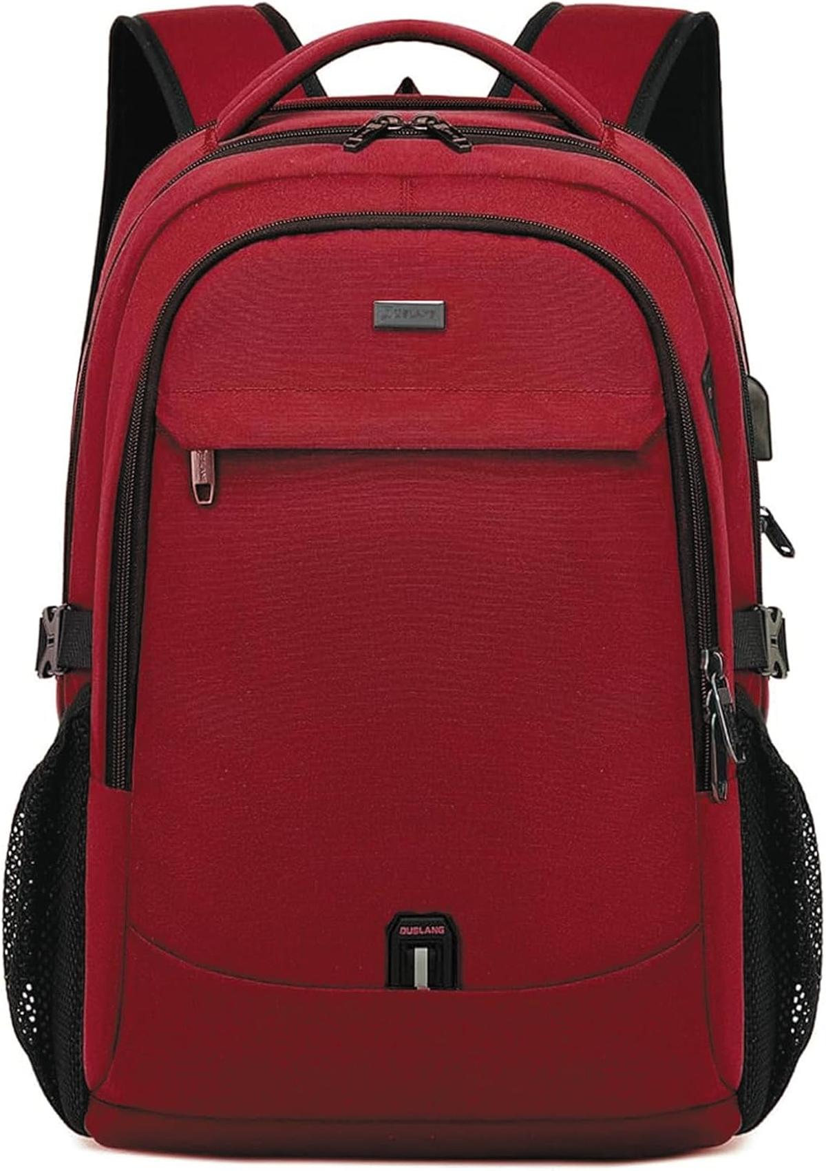 Anti-Theft Travel Laptop Backpack with USB Port and Organized Storage