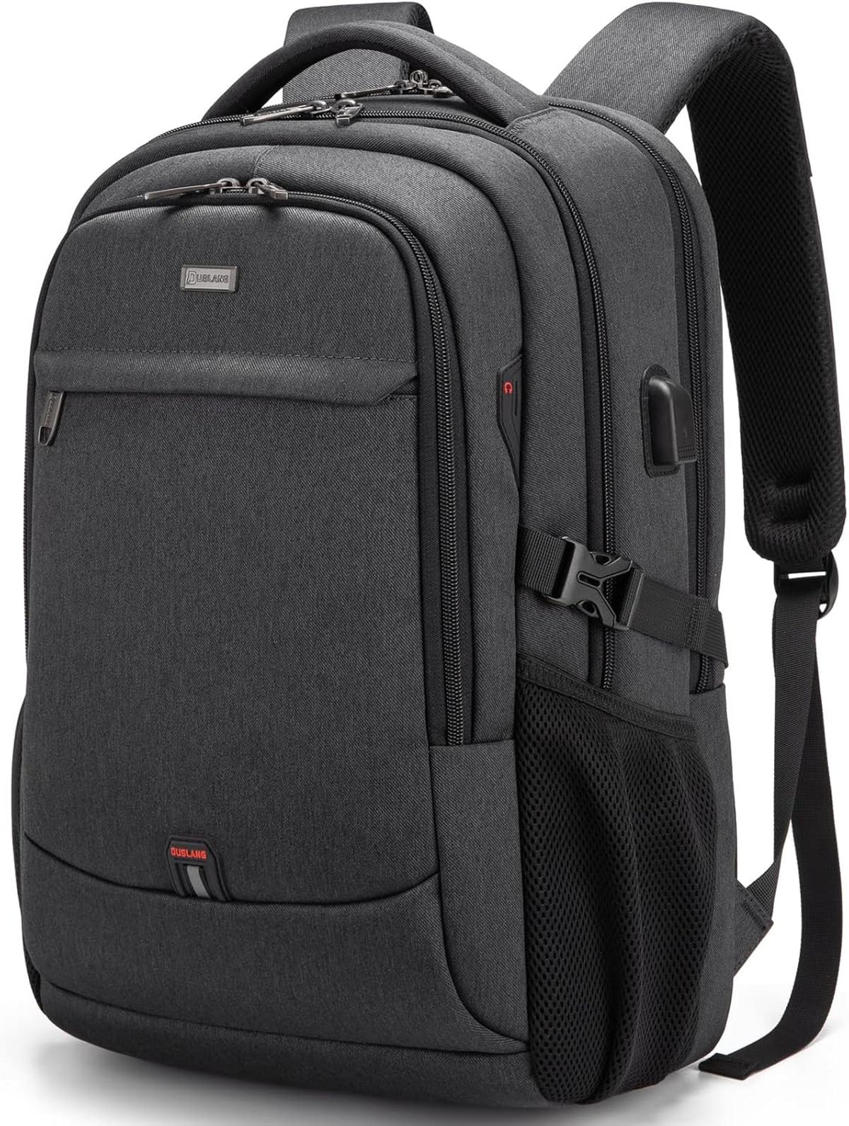 Anti-Theft Travel Laptop Backpack with USB Port and Organized Storage