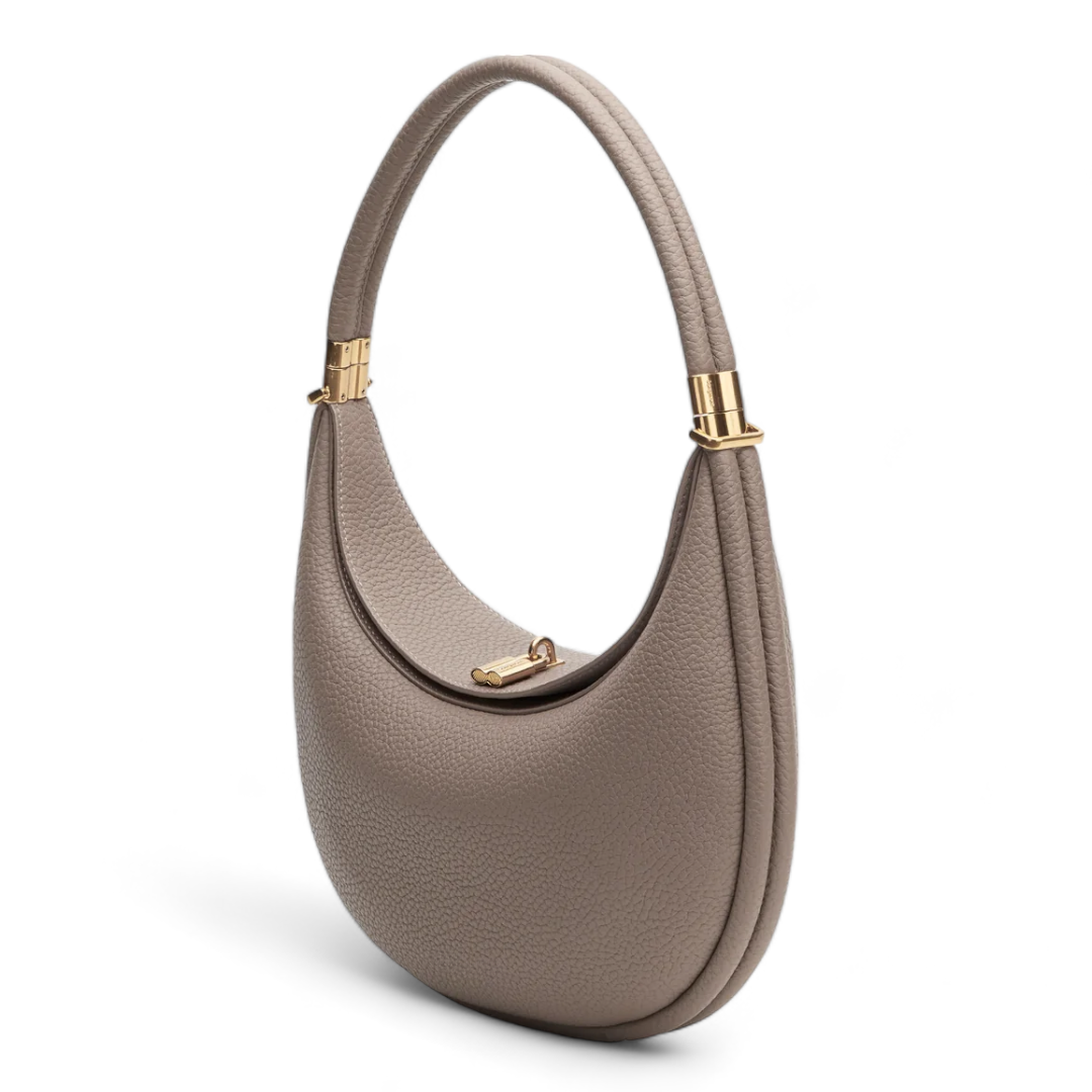 Women’s Crescent Handbag Practical Half-Moon Daily Purse