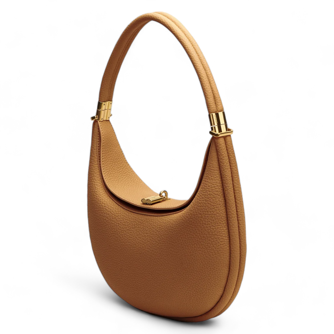 Women’s Crescent Handbag Practical Half-Moon Daily Purse