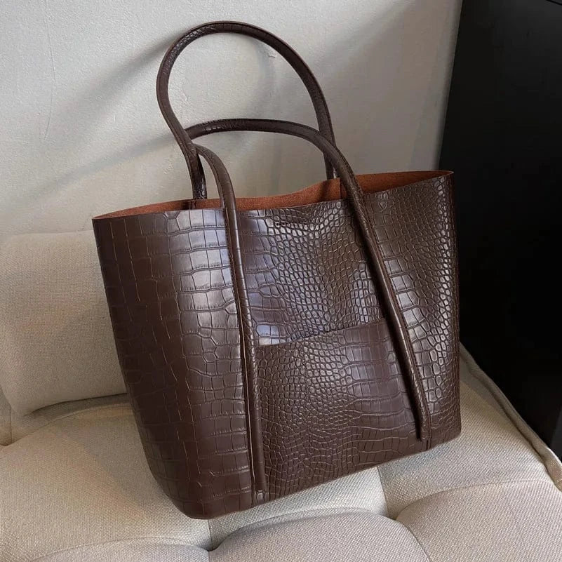 Women’s Everyday Shoulder Bag Spacious Printed Design