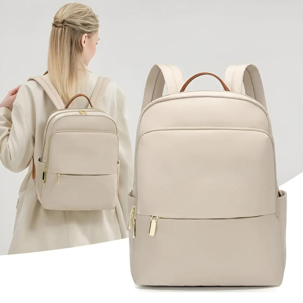Women’s Waterproof Laptop Backpack Multi-Compartment Daypack