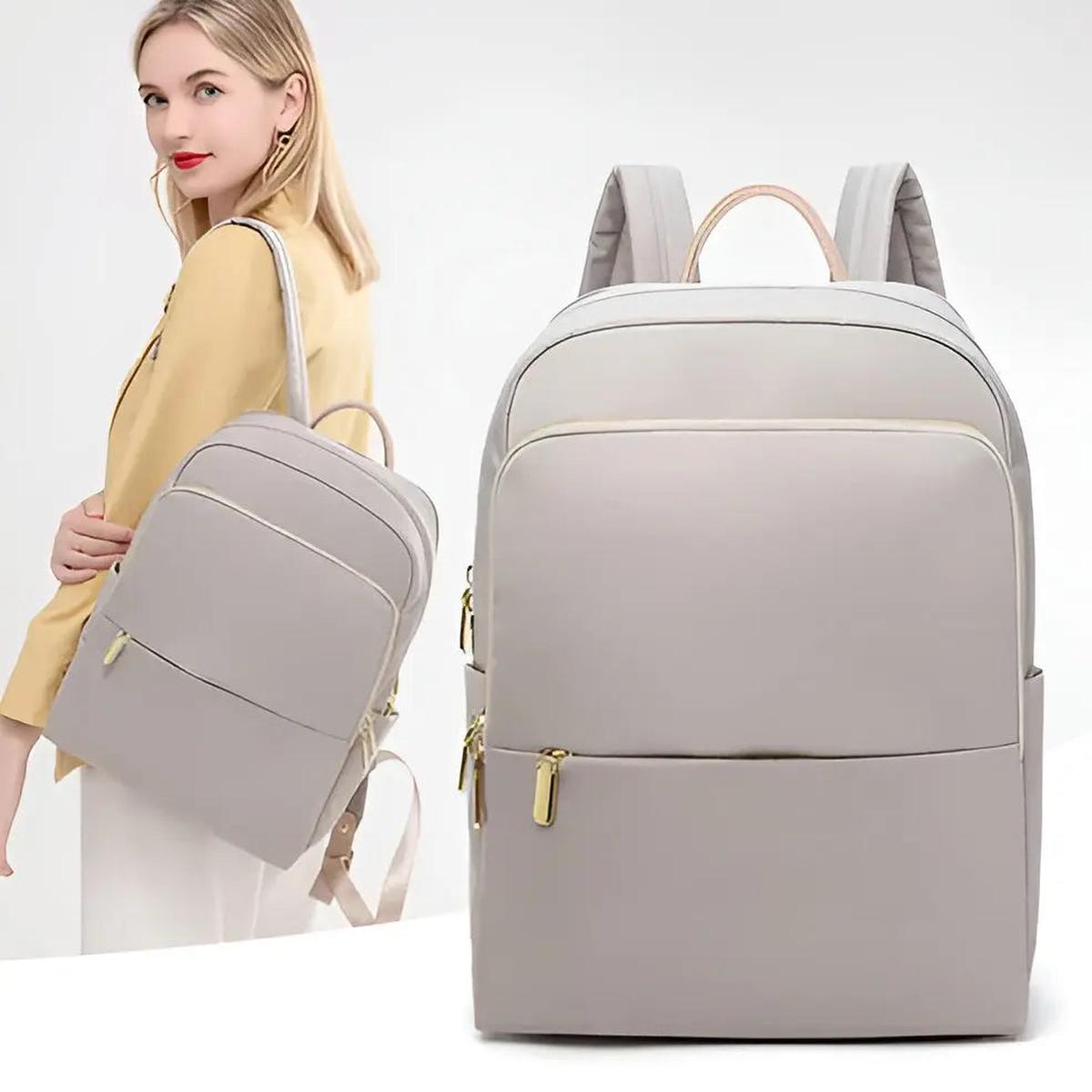 Women’s Waterproof Laptop Backpack Multi-Compartment Daypack