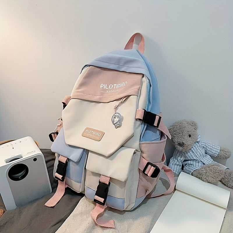 Grace | Women's Colour Block Travel Backpack | Large Capacity