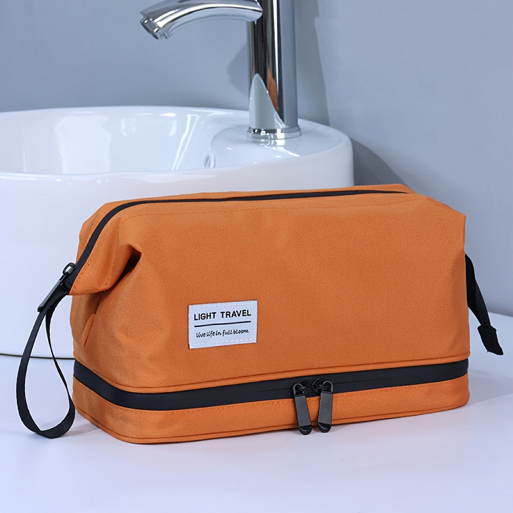 Men's Spacious Multi-Compartment Toiletry Bag