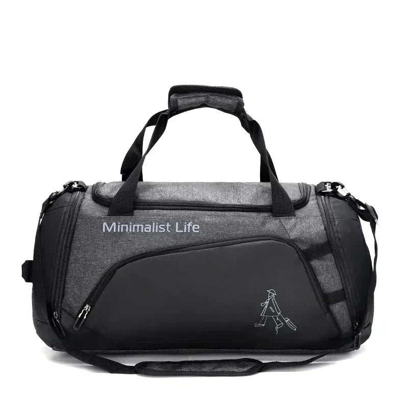 Unisex Sports Duffel Bag Water-Resistant Gym & Weekend Carryall