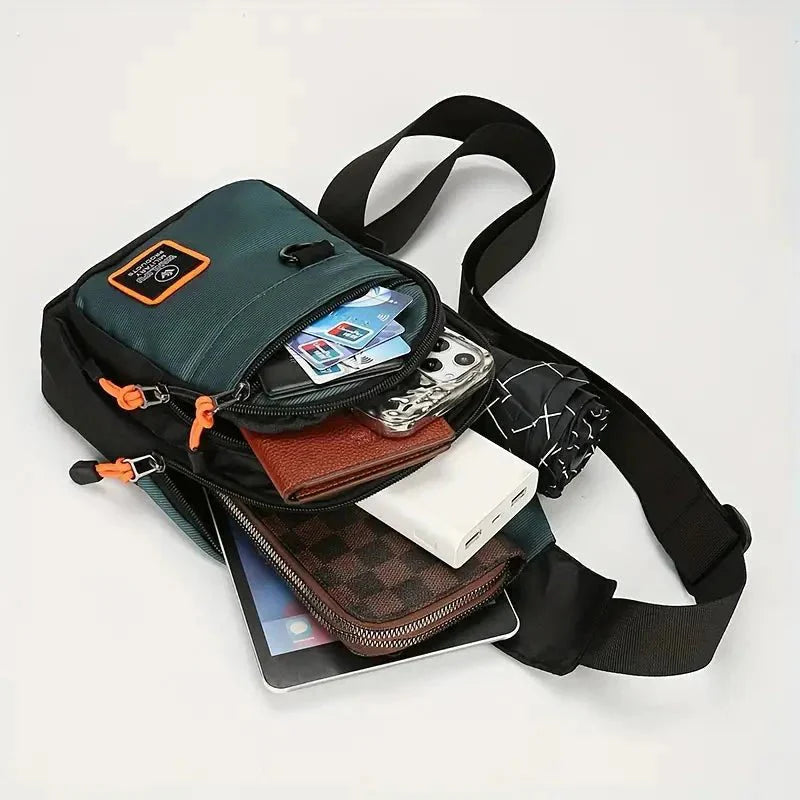 Everyday Crossbody Bag Lightweight Outdoor Travel Organizer
