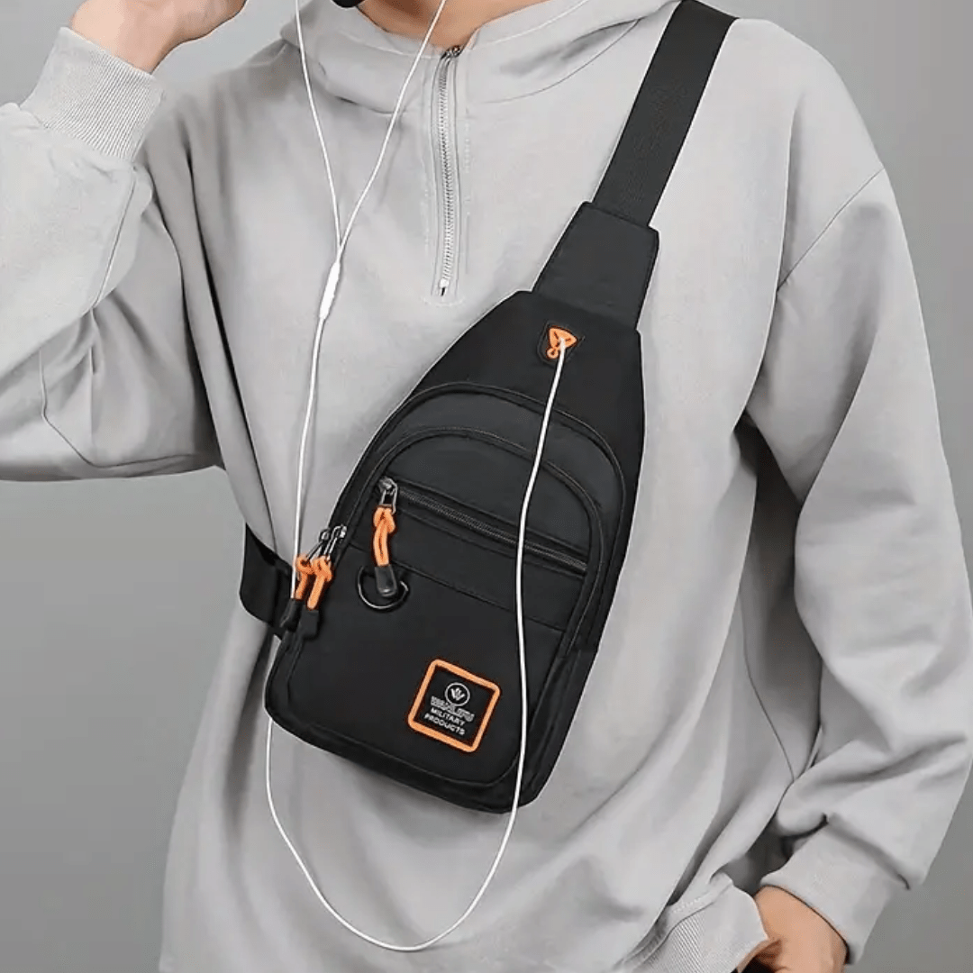 Everyday Crossbody Bag Lightweight Outdoor Travel Organizer