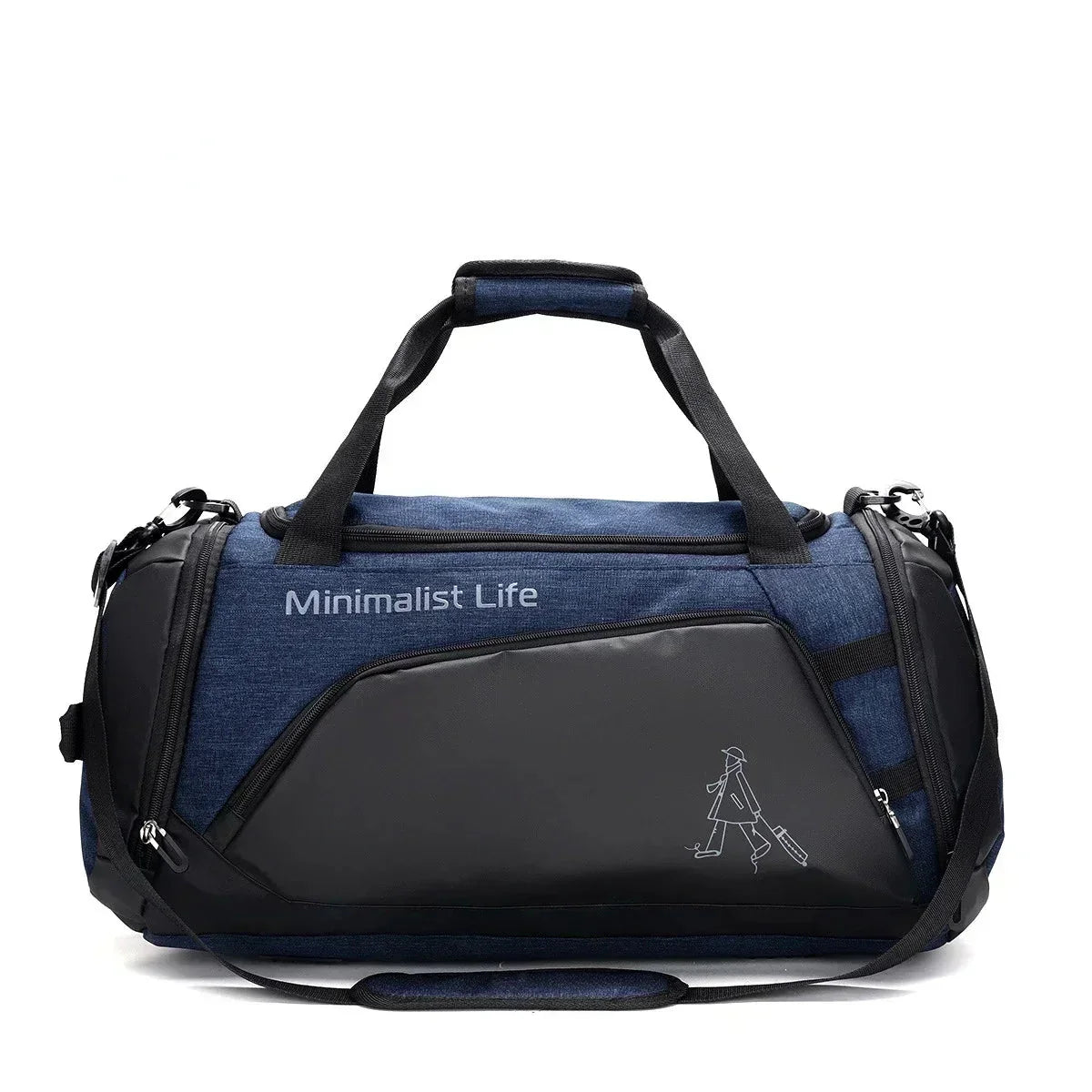 Unisex Sports Duffel Bag Water-Resistant Gym & Weekend Carryall