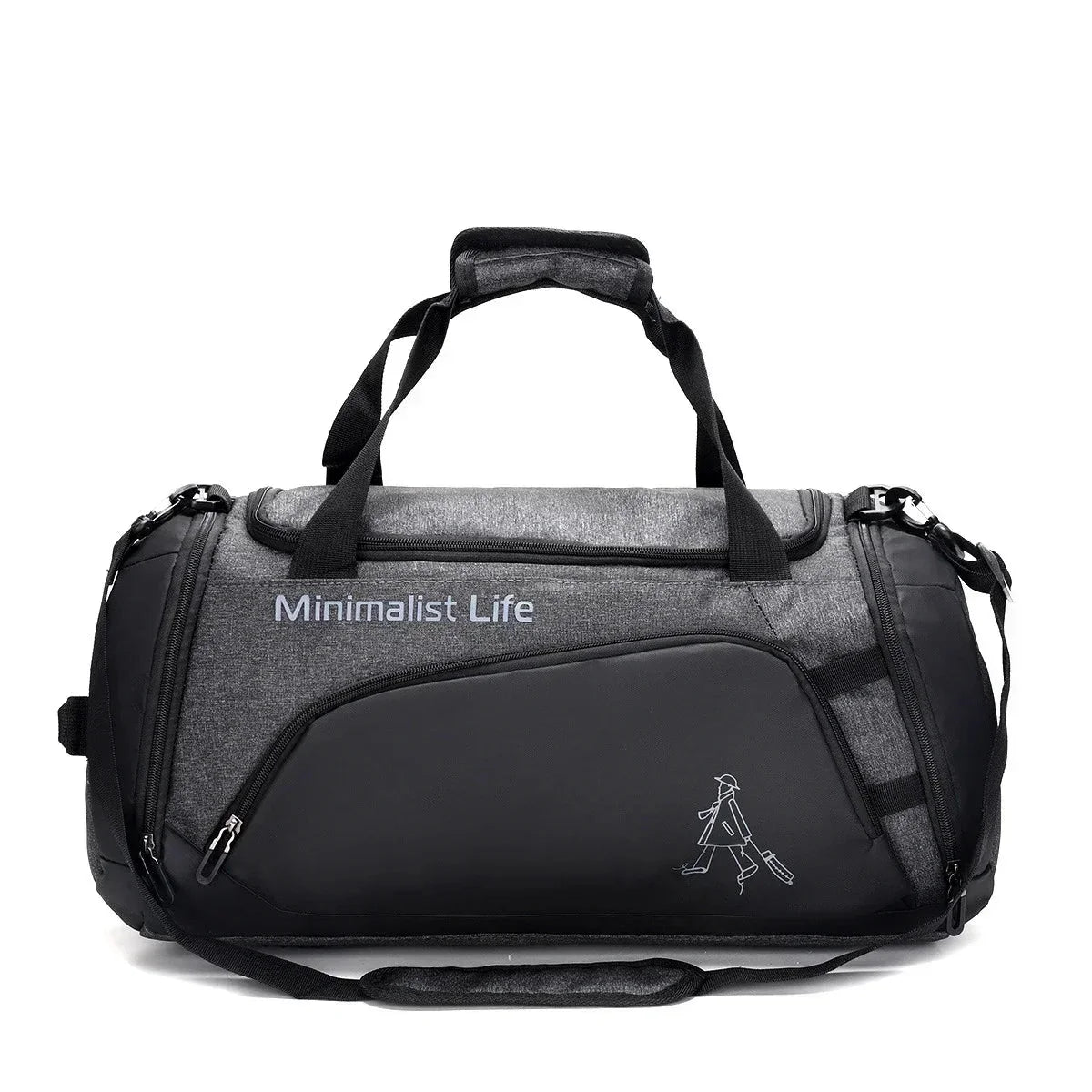 Unisex Sports Duffel Bag Water-Resistant Gym & Weekend Carryall