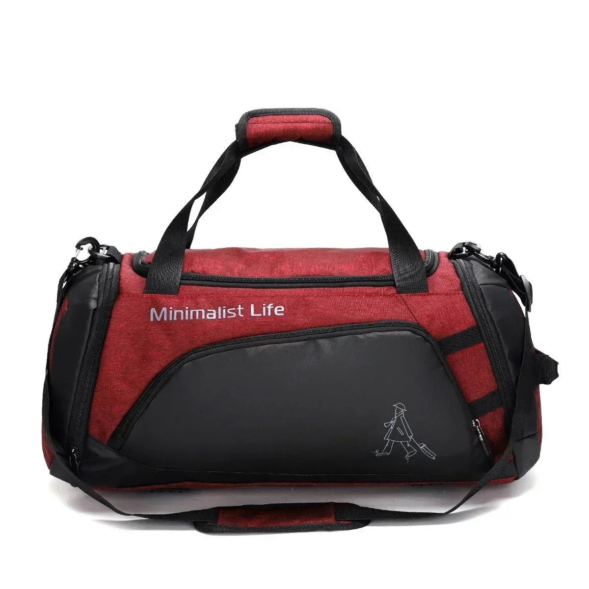 Unisex Sports Duffel Bag Water-Resistant Gym & Weekend Carryall