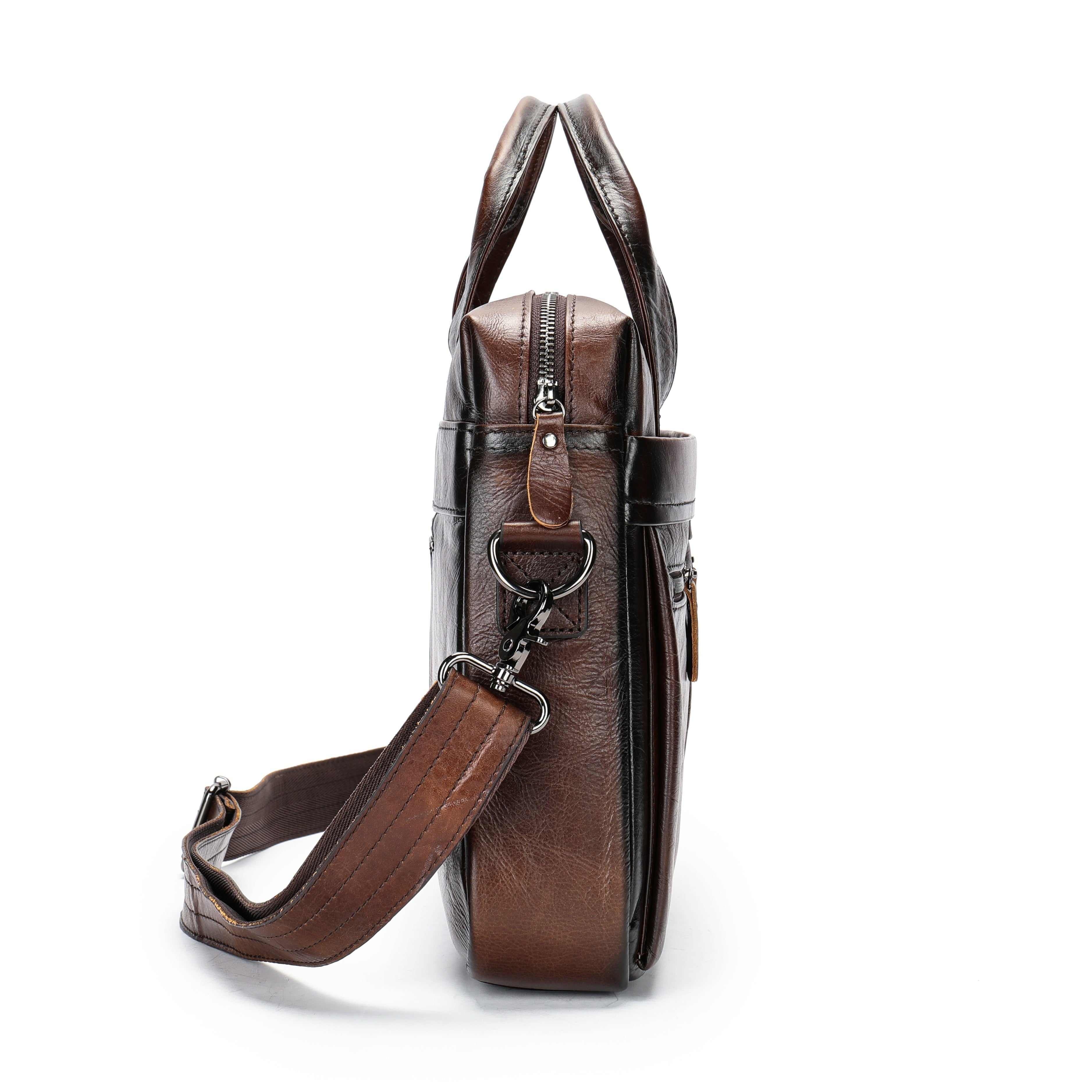 Men's Casual Leather Laptop Bag