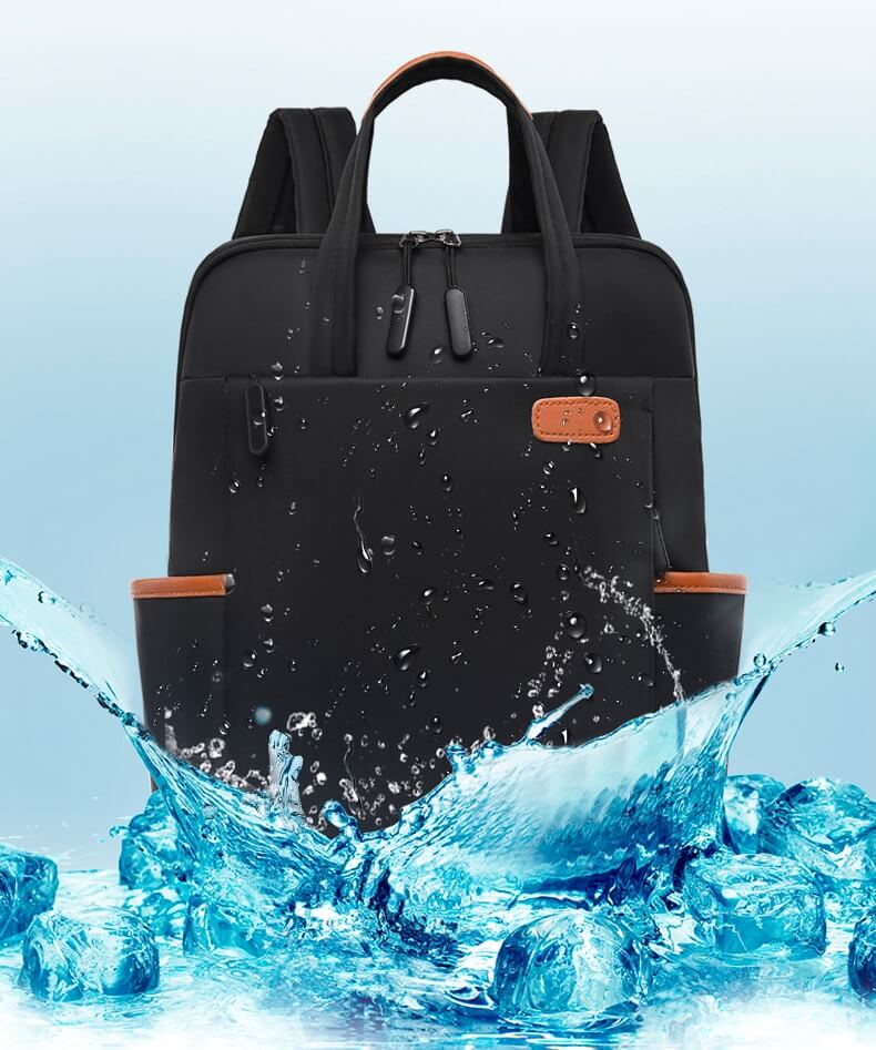 Lightweight Anti-Theft Travel Backpack with Hidden Zipper Security