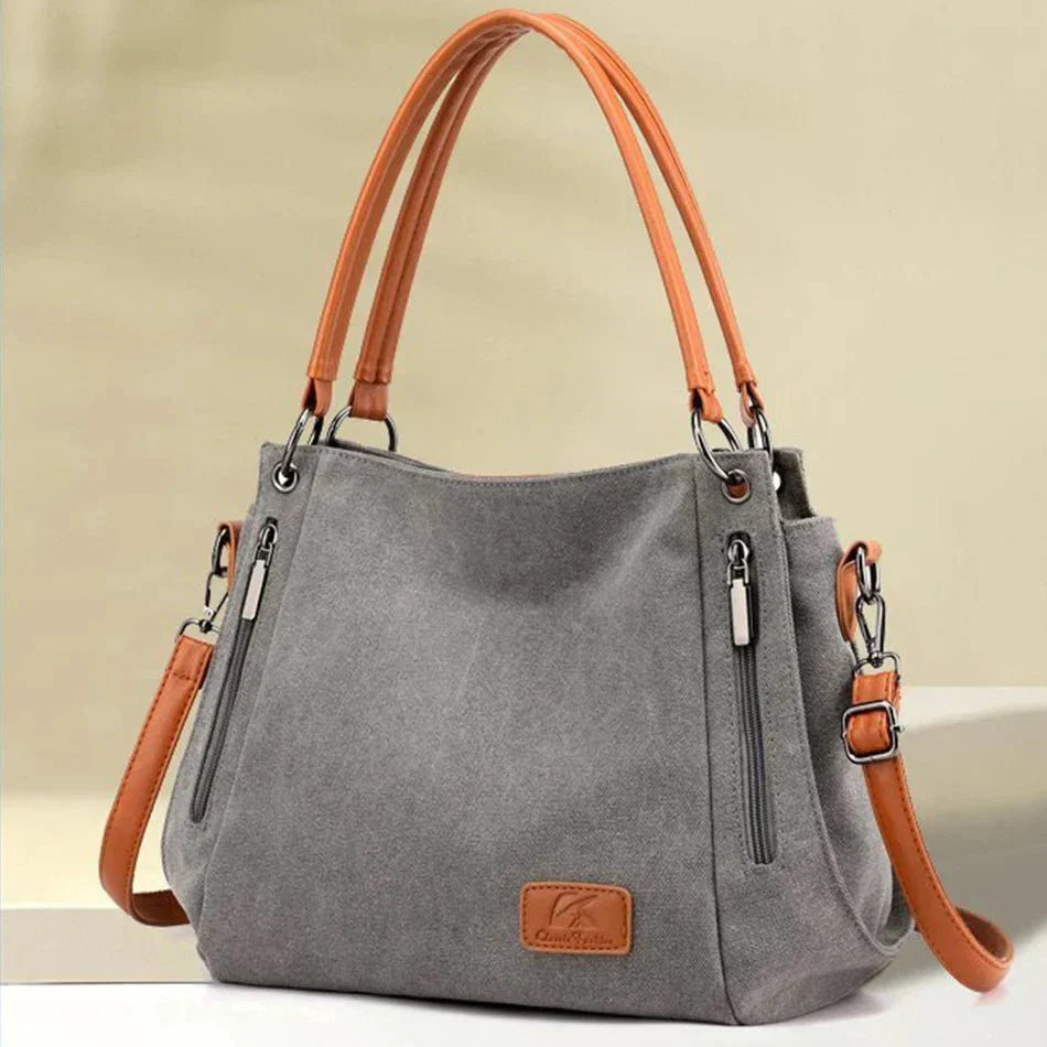 Women’s Structured Double Handle Tote Bag