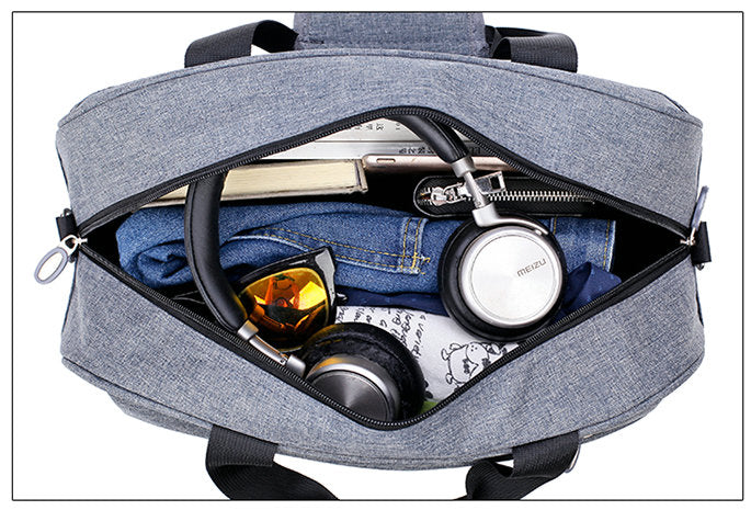 Lightweight Carry-On Bag With Suitcase Handle Sleeve