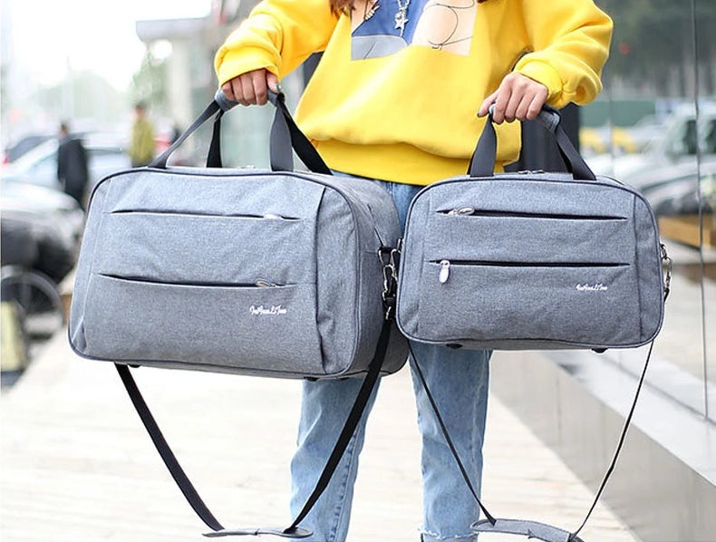 Lightweight Carry-On Bag With Suitcase Handle Sleeve