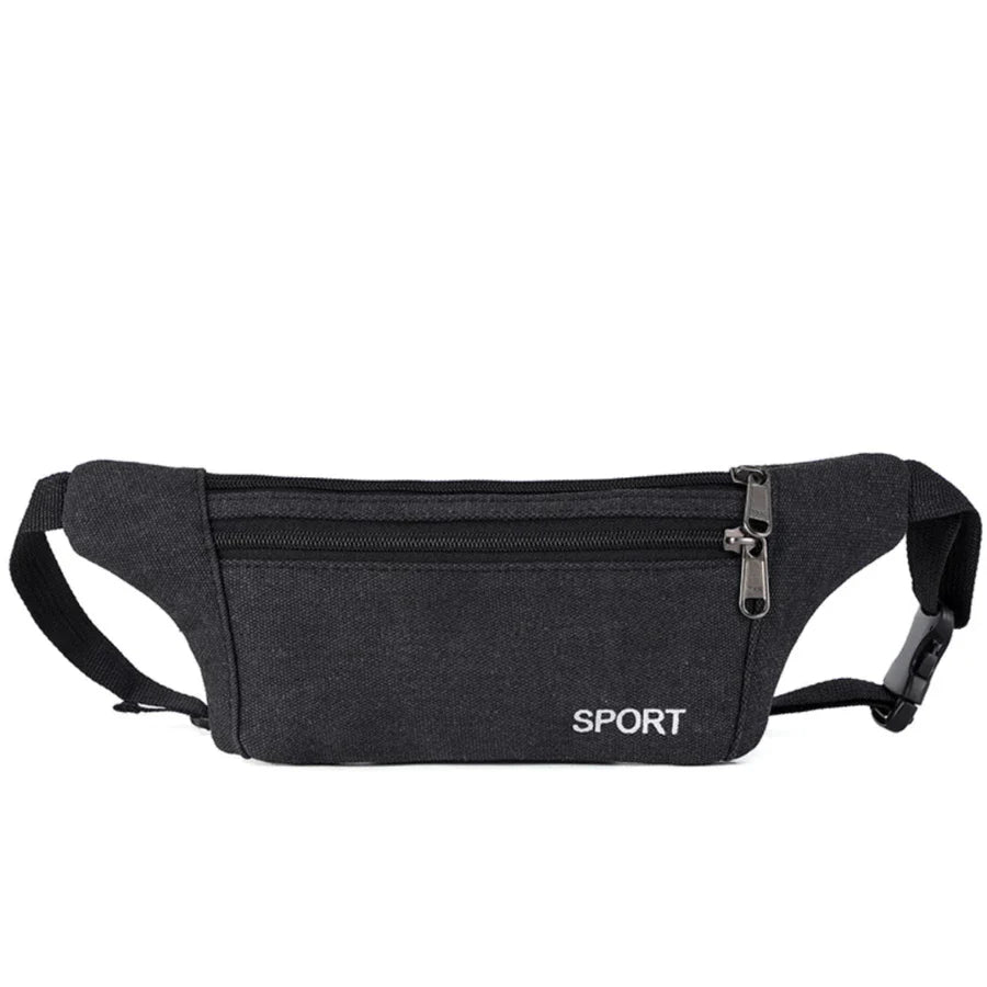 Ben | Canvas Slim Anti-Theft Crossbody Bum Bag